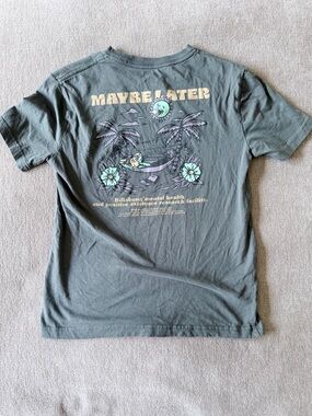 Billabong Youth Size Medium- olive green